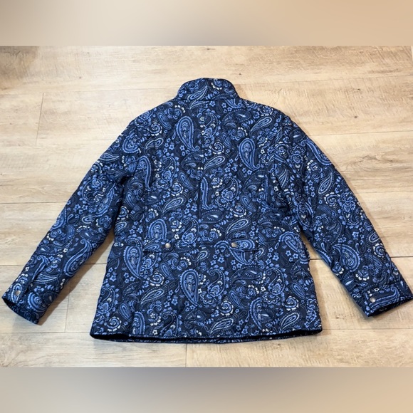 NWT Talbots Quilted Paisley Jacket Size Medium - Picture 9 of 9